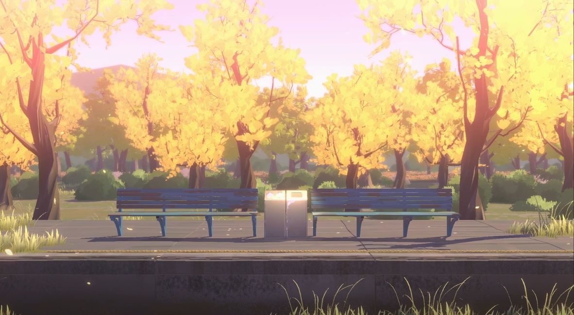 The scenery in OPUS Prism Peak