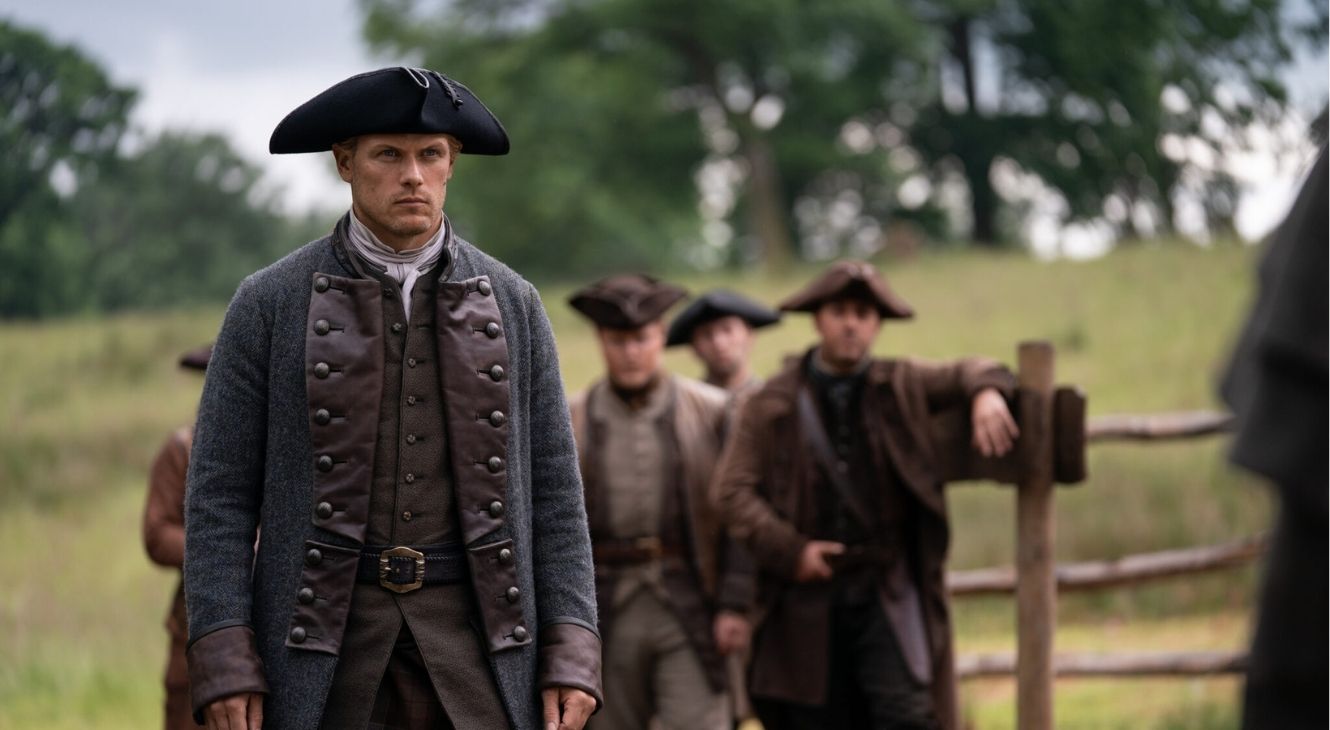 Sam Heughan in Outlander Season 8 Episode 5