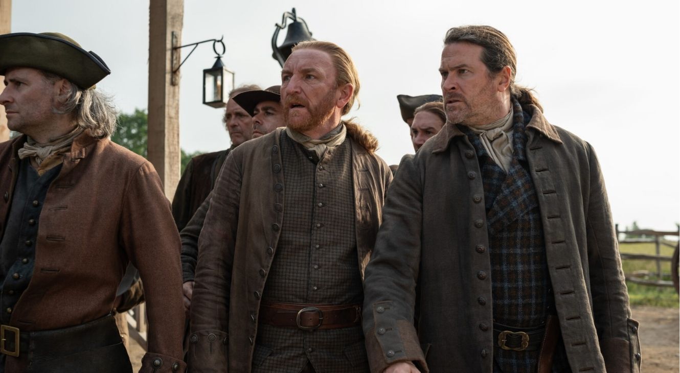 Group of men in Outlander Season 8 Episode 5