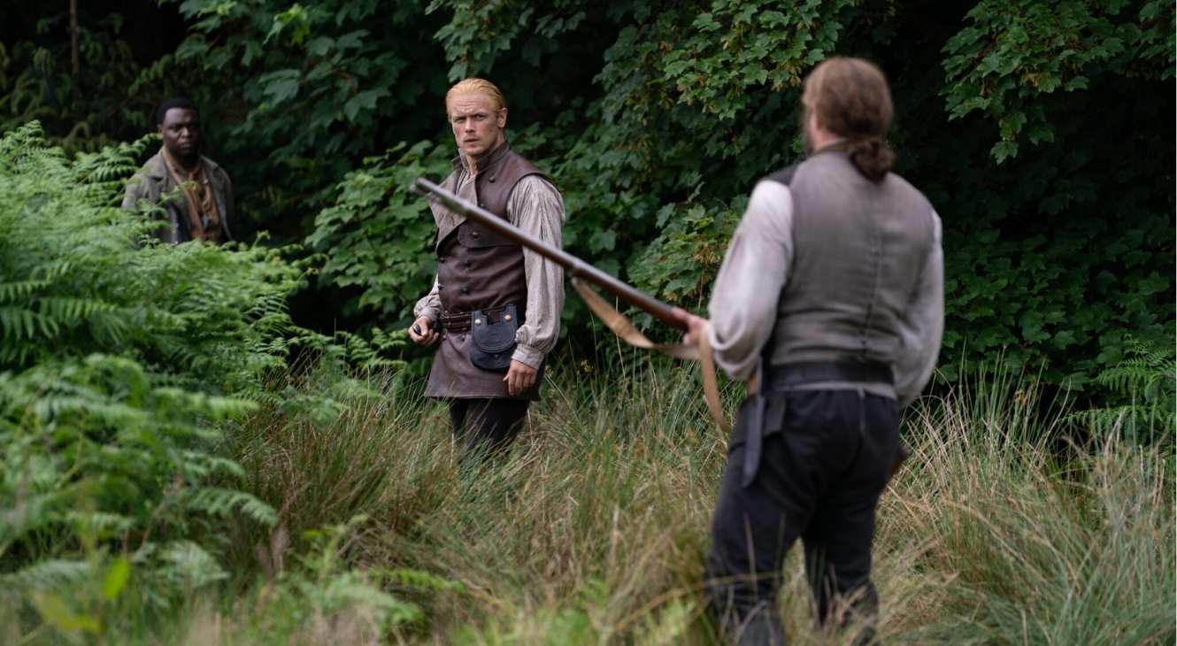 Group of men in Outlander Season 8 Episode 5