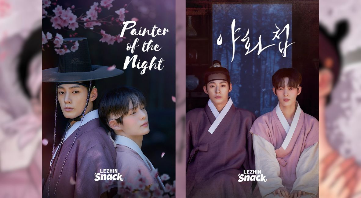 Painter of the night promo keyart from Lezhin Snack