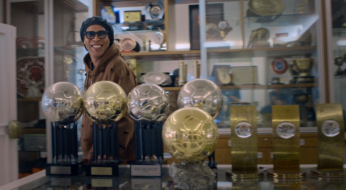 Ronaldinho documentary still from Netflix