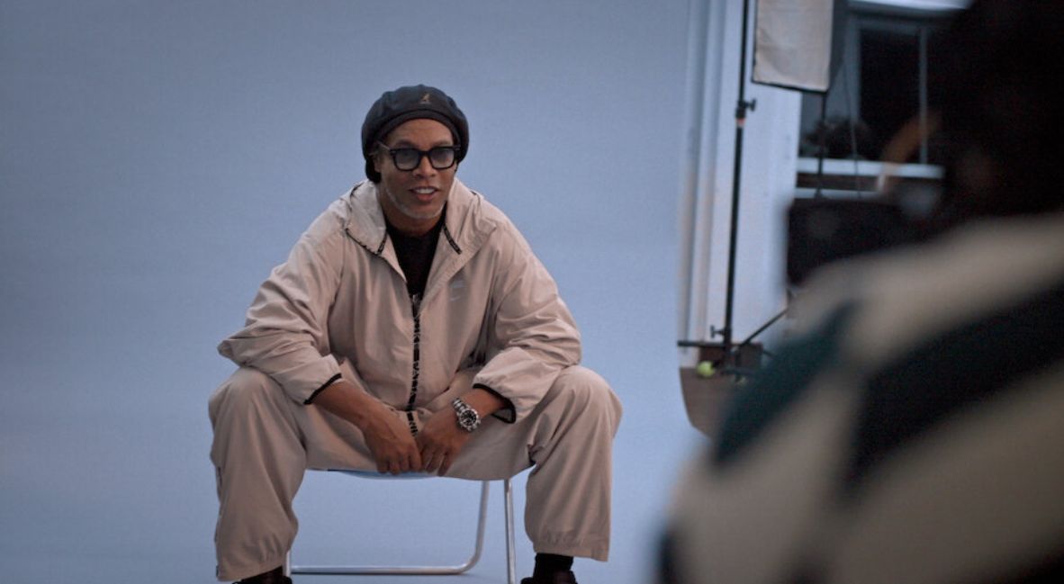 Ronaldinho documentary still from Netflix