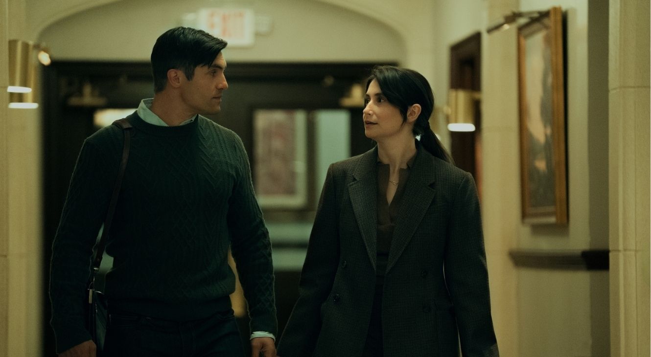 Phil Dunster and Charly Clive in Rooster Episode 5