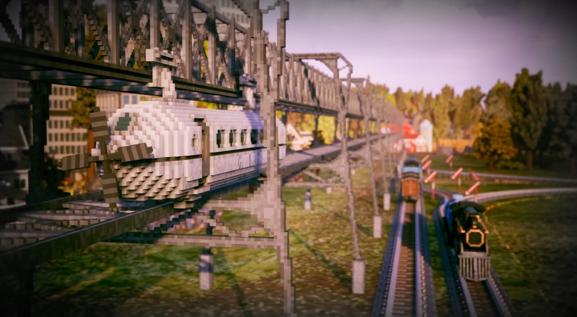 'Steam to Electric' Offers Players Unbelievable Railway Inventions In This New Transport Tycoon 3 Steam to Electric gameplay still from Kawlee Games and Galaxy Grove