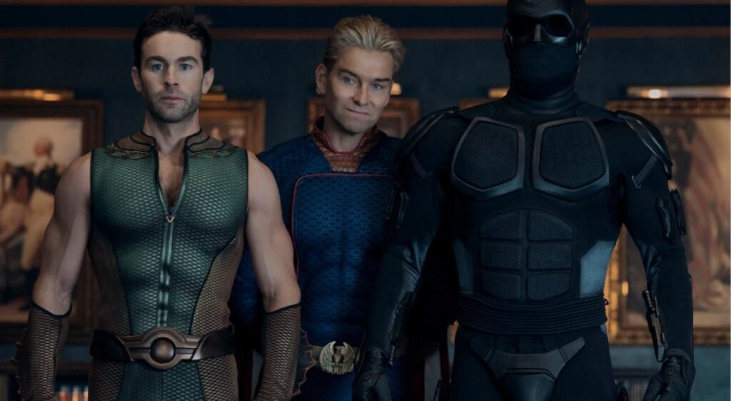 Chace Crawford, Antony Starr in The Boys Season 5