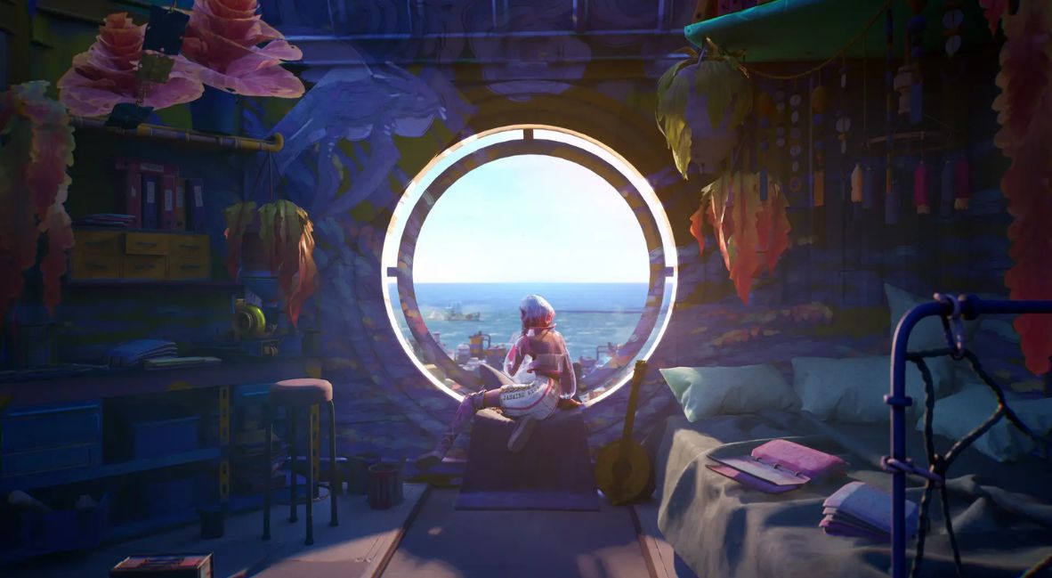 A screenshot from Tides of Tomorrow