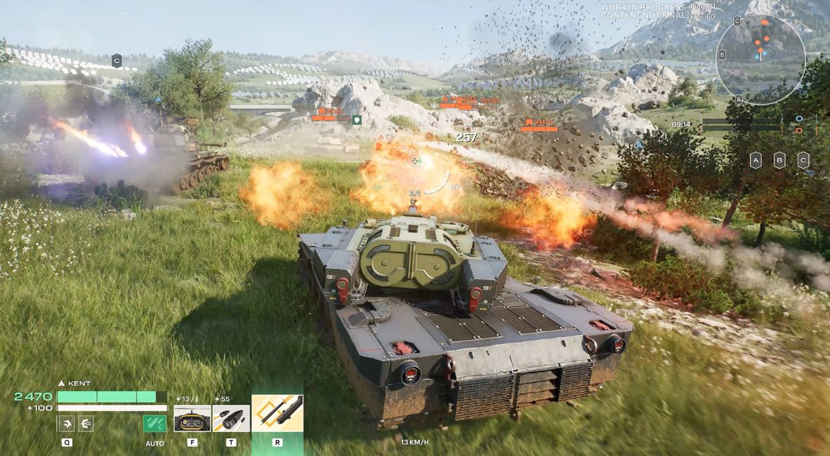 World of Tanks HEAT Closed Beta Test promo image from Wargaming