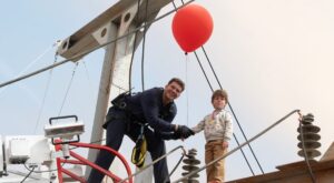 Buck and Theo in 9-1-1 Season 9 Episode 17 streaming now on Disney+ and Hulu