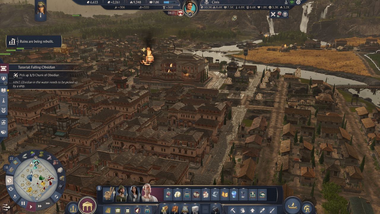 Anno 117 Prophecies of Ash DLC gameplay screenshot