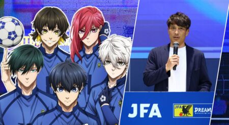 Blue Lock Future Camp JFA Collaboration photo