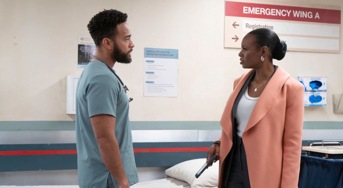 RECAP: 'Brilliant Minds' Season 2 Episode 15 — "The Missing Person" 1 Thorne at Carol at the hospital