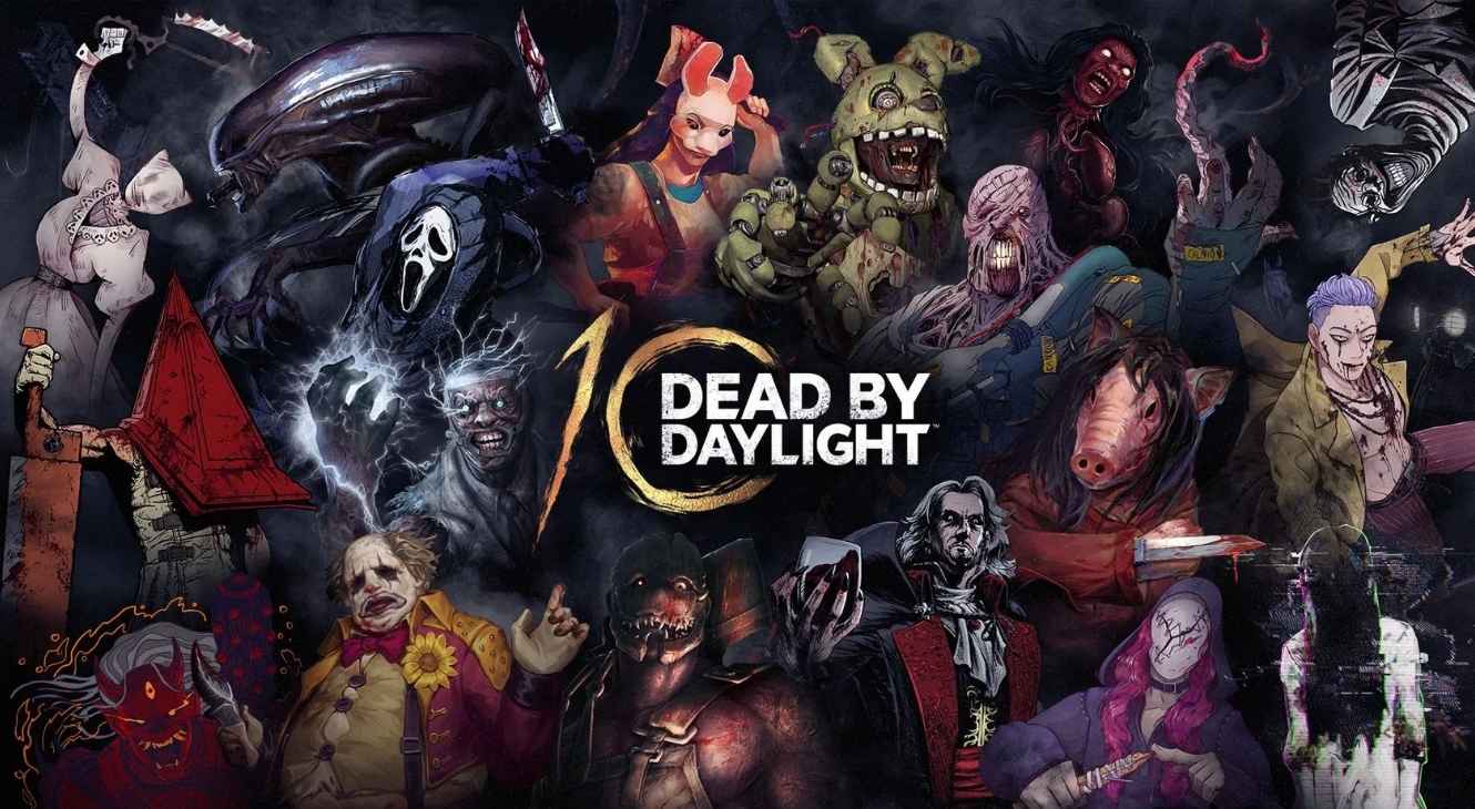 Dead by Daylight 10th Anniversary keyart