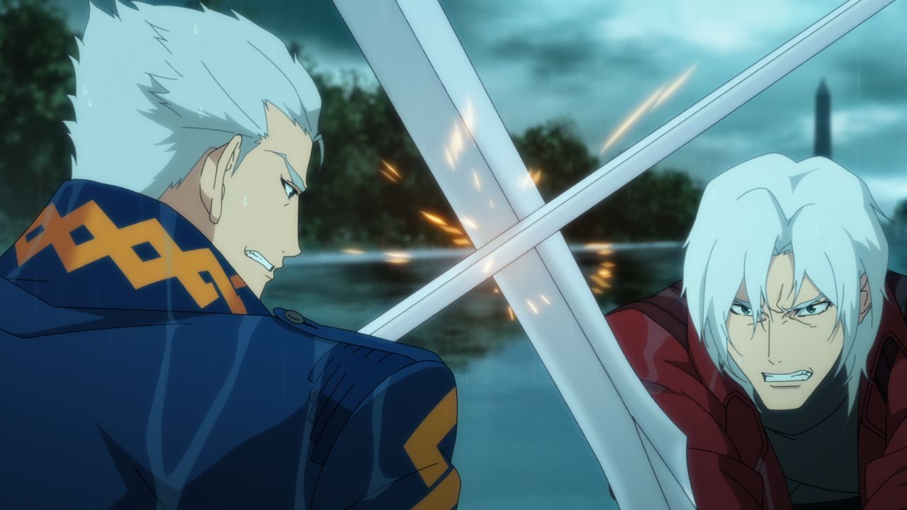 Dante and Vergil in Devil May Cry Season 2