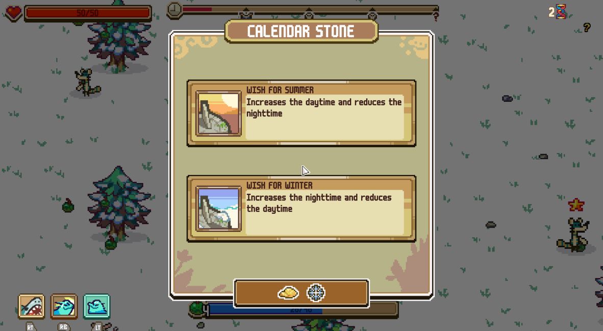 Point of interest unlock options in Everything is Crab