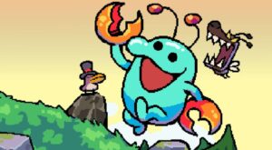 Key art from the game Everything is Crab