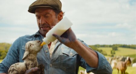 Hugh Jackman in The Sheep Detectives