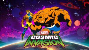 Cyclops and The Thing in Marvel Cosmic Invasion