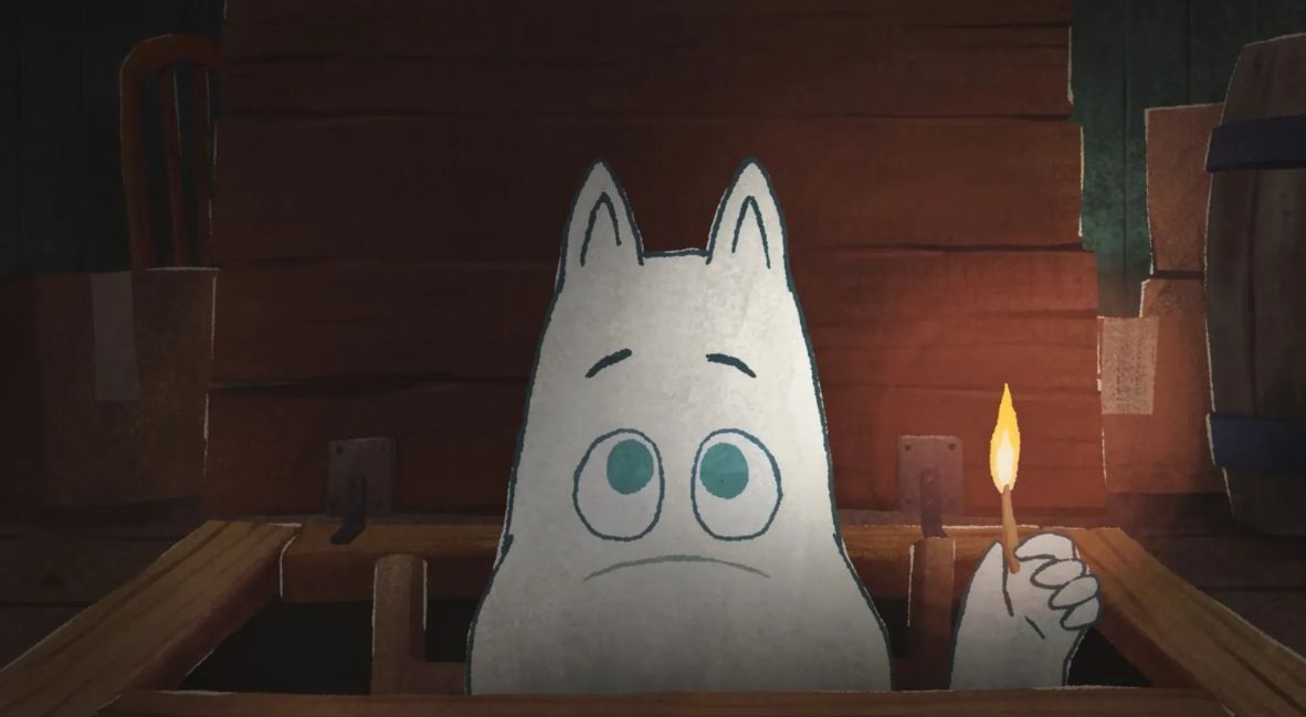 Moomintroll Winter’s Warmth - promotional still from Hyper Games