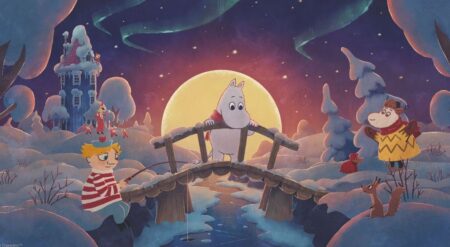 Moomintroll Winter’s Warmth - promotional still from Hyper Games