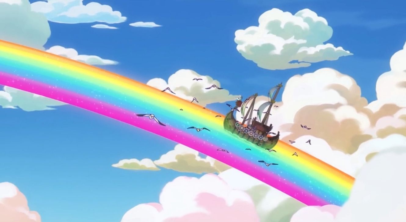 Rainbow bridge in One Piece Episode 1162