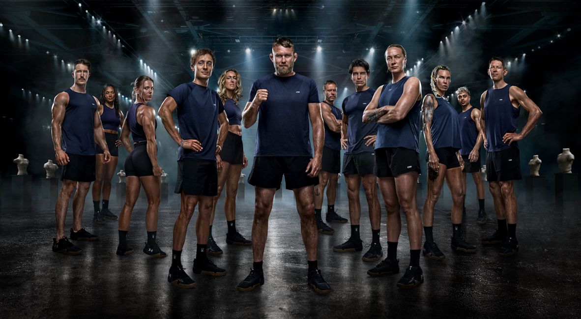 It's Time To Meet Physical: Sweden's 100 Competitors 2 Physical 100 Sweden Keyart from Netflix
