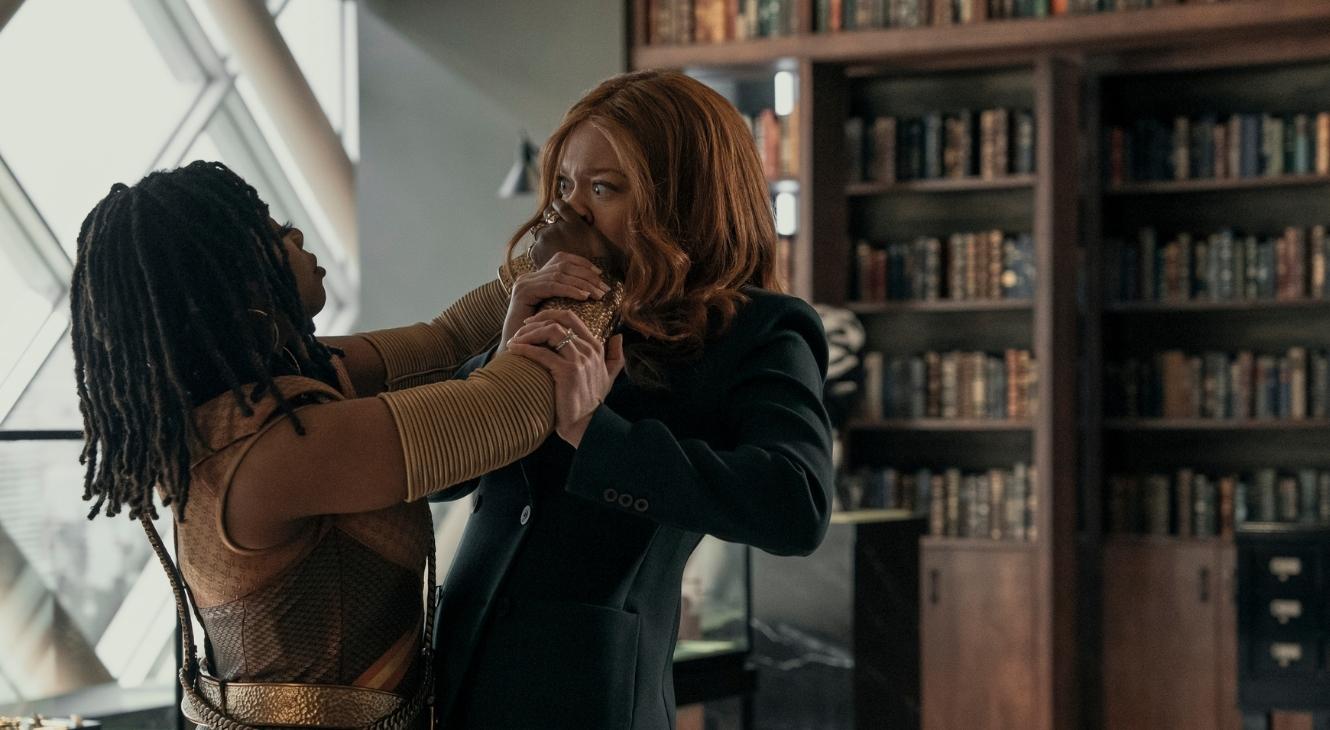 Sister Sage and Ashley in The Boys Season 5 Episode 6