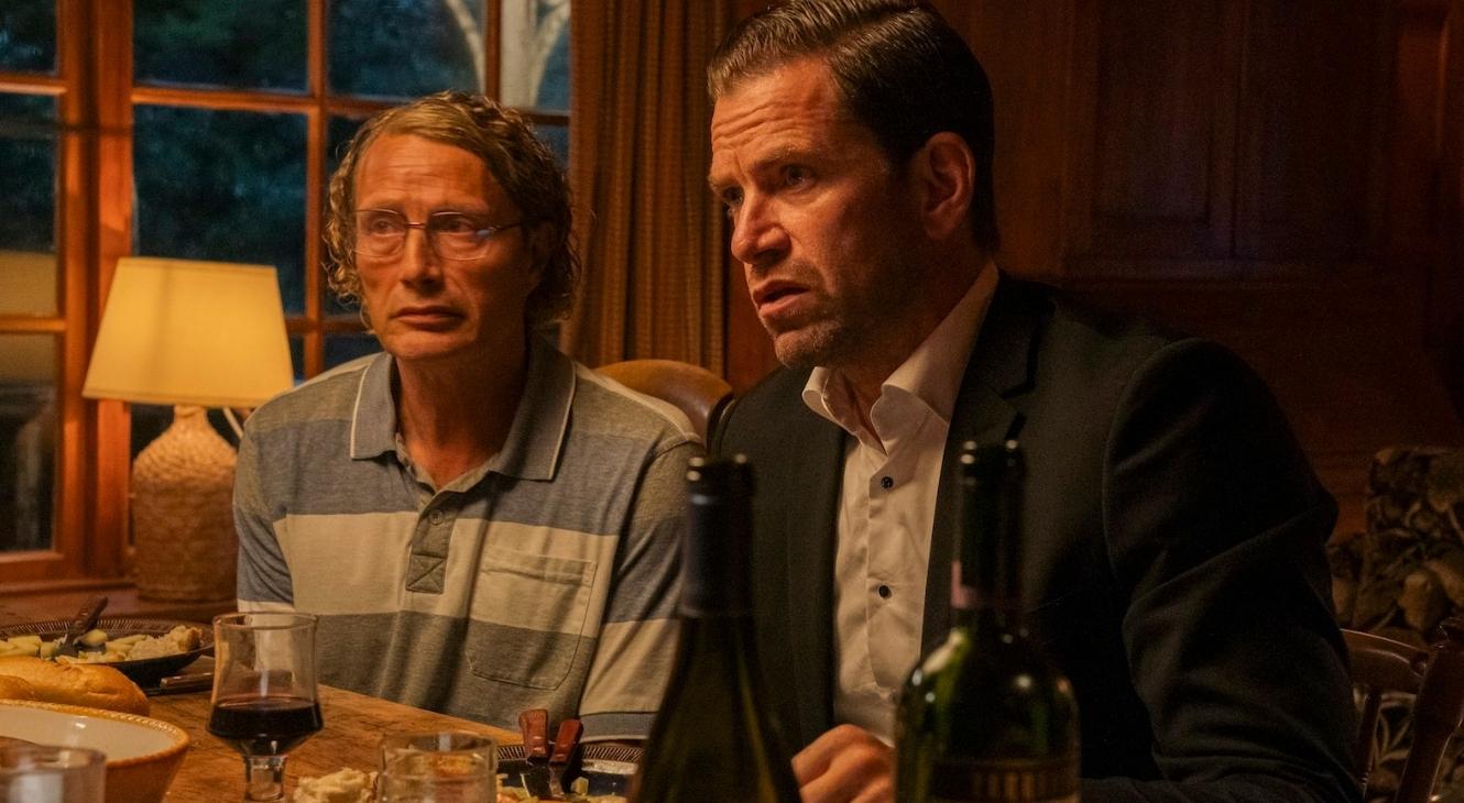 Mads Mikkelsen and Nikolaj Lie Kaas in The Last Viking