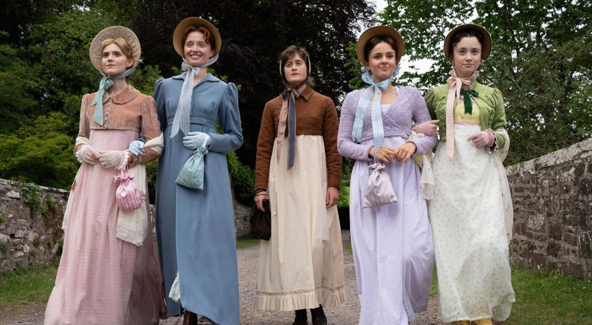 The Bennet sisters on a walk