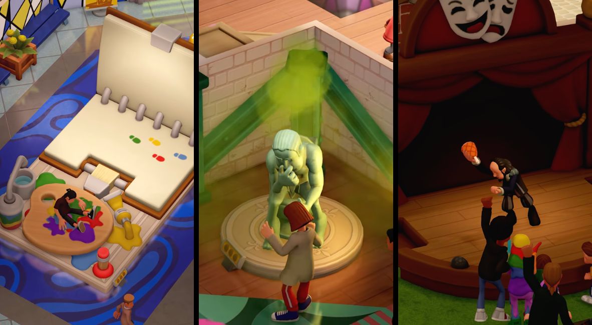 Two Point Museum Arty-Facts DLC 