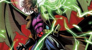 Cover of Uncanny X-Men Issue 28 featuring Gambit