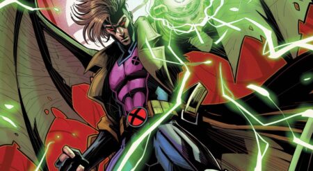 Cover of Uncanny X-Men Issue 28 featuring Gambit