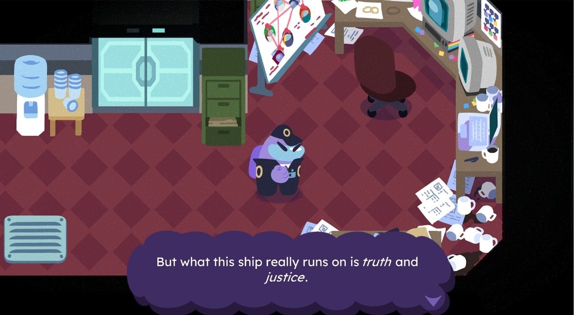 Among Us Story On Guard Dialogue