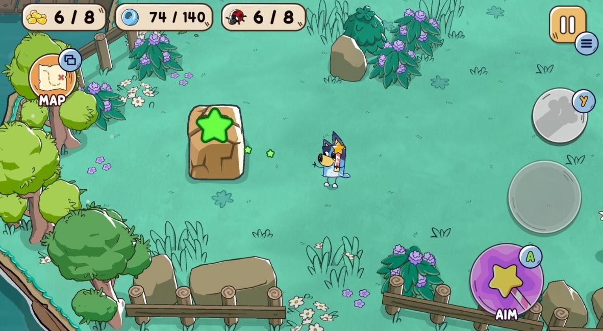 Bluey's quest for the Golden Pen screenshot
