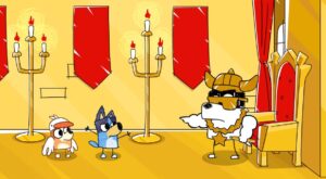 Bluey's quest for the Gold Pen screenshot