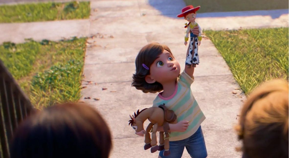 REVIEW: 'Toy Story 5' Is So Completely Worth It 1 Bonnie Playing with Jessie in Toy Story 5