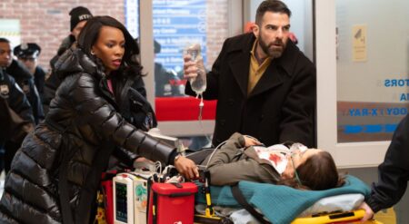 RECAP: ‘Brilliant Minds’ Season 2 Episode 18 — “Through the Looking Glass” Carol and Wolf in Brilliant Minds Season 2 Episode 18