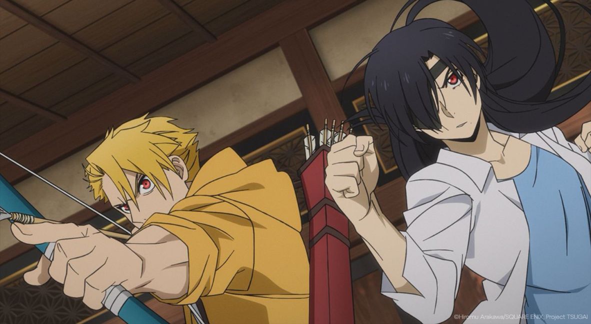 Yuru and Asa fighting together