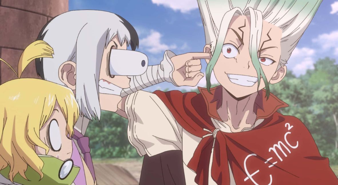 ‘Dr. STONE’ English Dub Actors Aaron Dismuke And Brandon McInnis On The Series' Unlikely Hope 1 Dr STONE Science Future