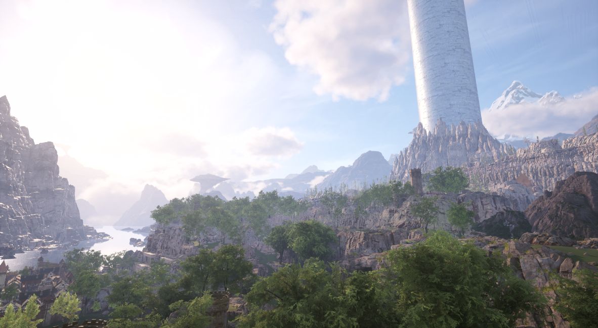 The world in Echoes of Aincrad