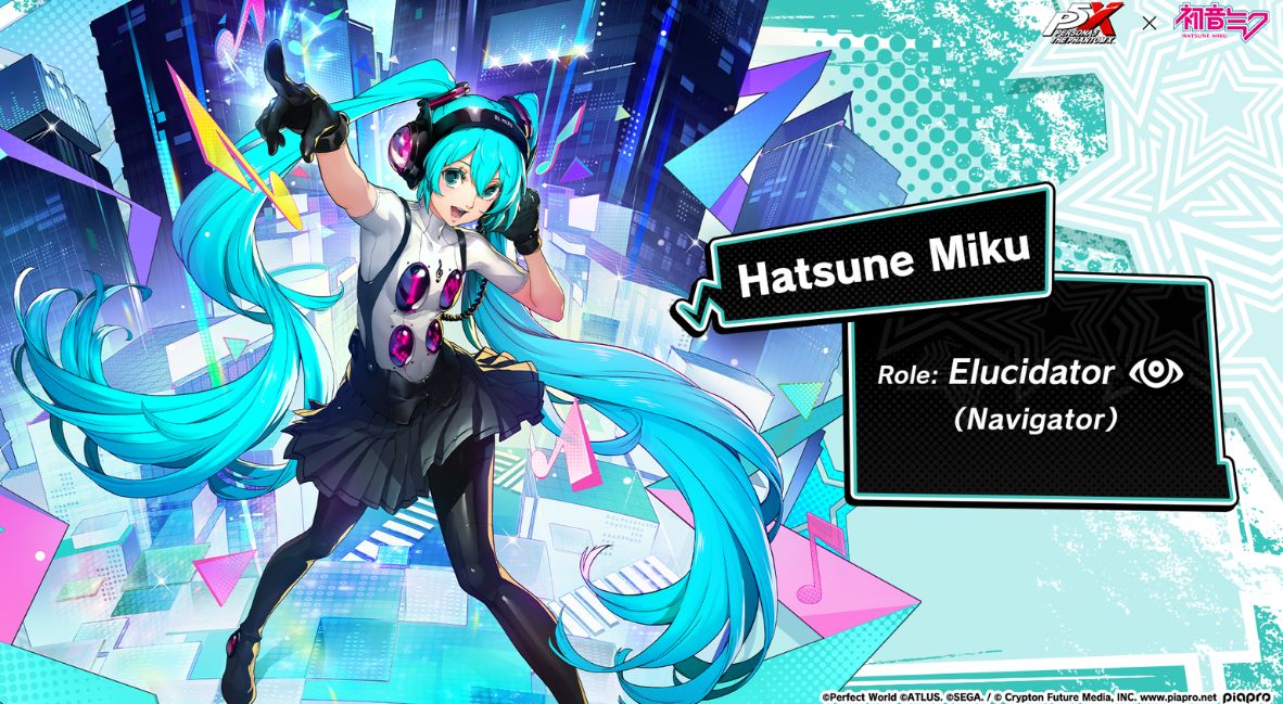 Hatsune Miku Persona5 Phantom X screenshot
