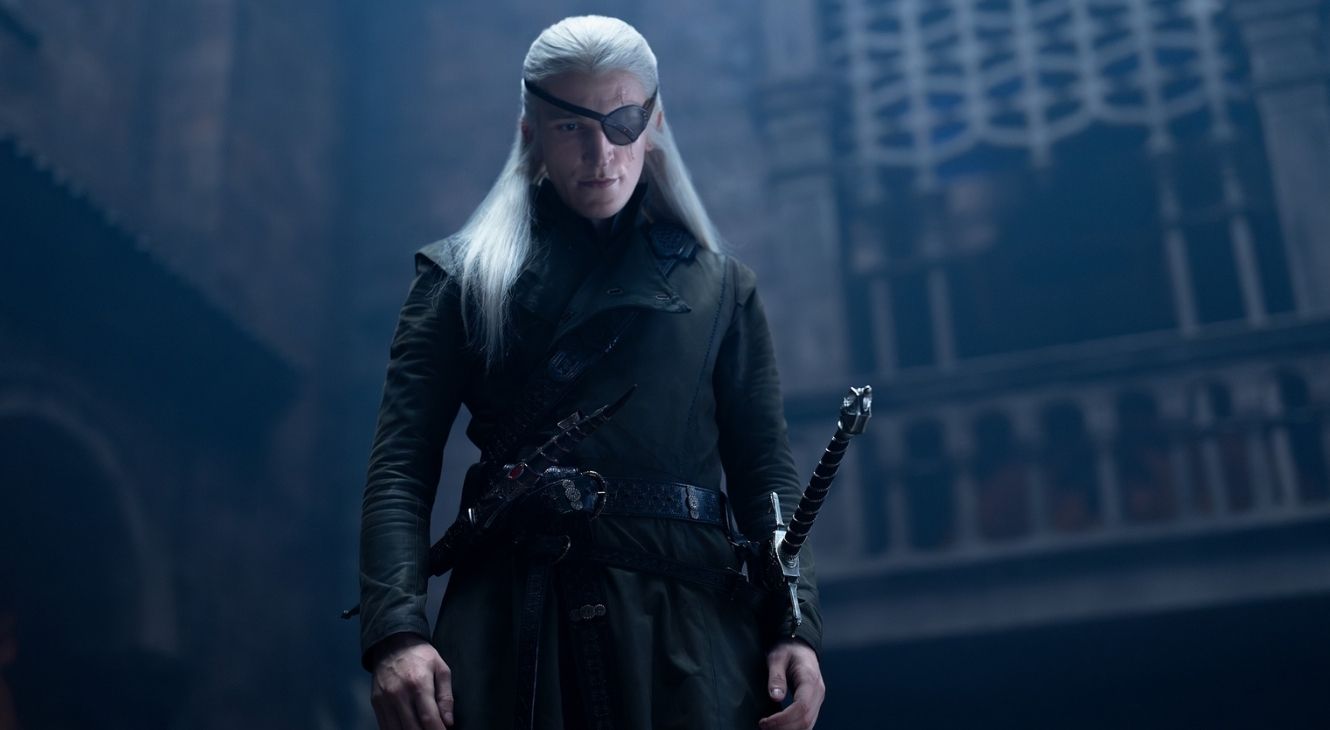Ewan Mitchell in House of the Dragon Season 3 Episode 1