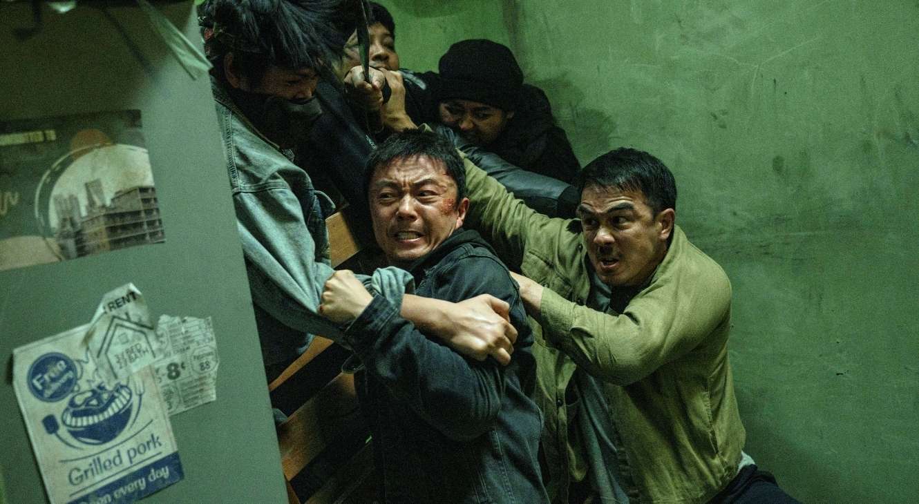 Xie Miao and Joe Taslim in The Furious