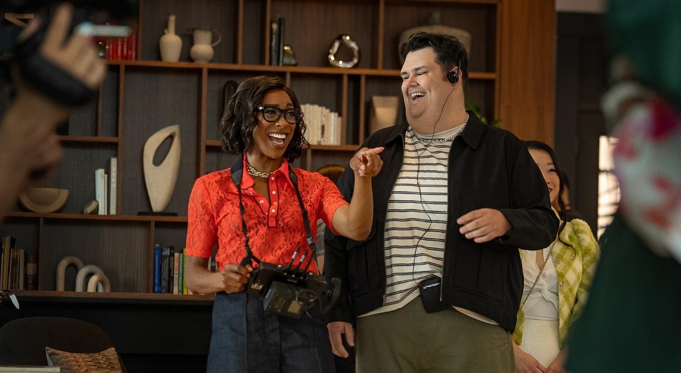 Ego Nwodim and Caleb Hearon in Little Brother