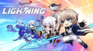 Maple Story Ride The Lightning keyart