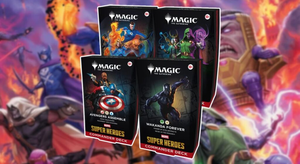 Marvel Commander Deck image from Marvel Super Heroes Set