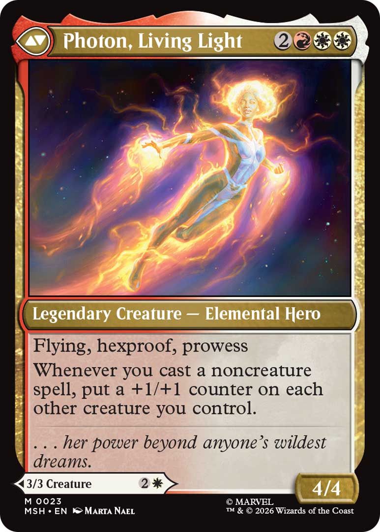 'Magic: The Gathering – Marvel Super Heroes' Debut Wants You To Believe In Heroes Again 11 Marvel Set - Photon, Living Light
