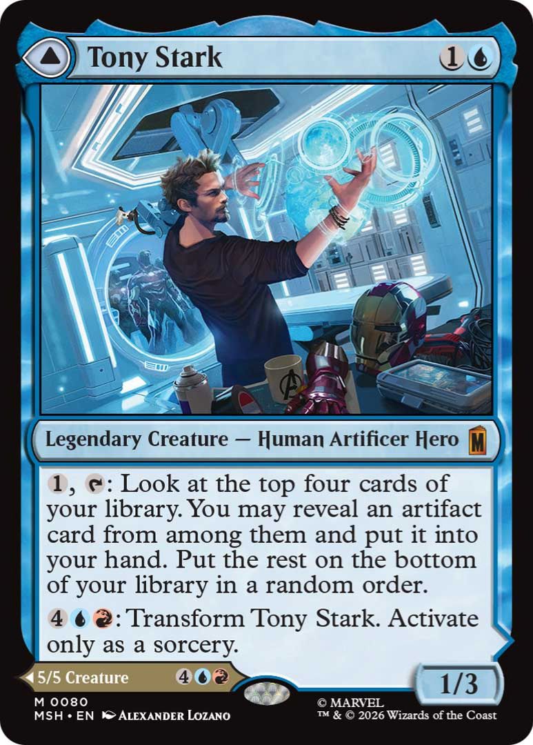 'Magic: The Gathering – Marvel Super Heroes' Debut Wants You To Believe In Heroes Again 12 Marvel Set - Tony Stark