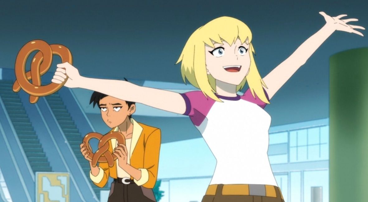 REVIEW: 'My Adventures With Superman' Season 3 Episode 3 — "All's Fair In Love And W.O.R.M.S" 2 Lois and Kara at the mall together