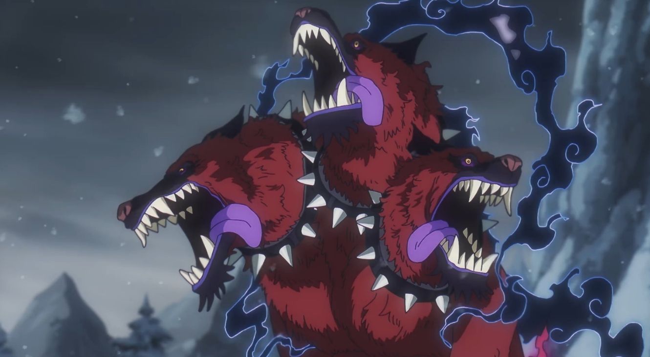 Cerberus in One Piece Episode 1168